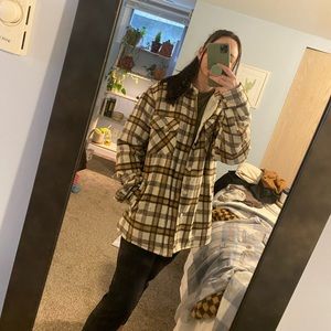 Sherpa lined shacket